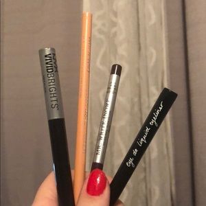 Eyeliner lot (NYX, the Balm, Eyeko etc)